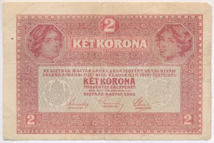 1917. 2K '7000 feletti sorozatszám' T:III- Adamo K6