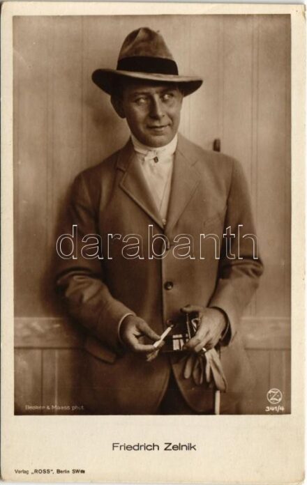 Friedrich Zelnik. Becker & Maass phot. (EK)