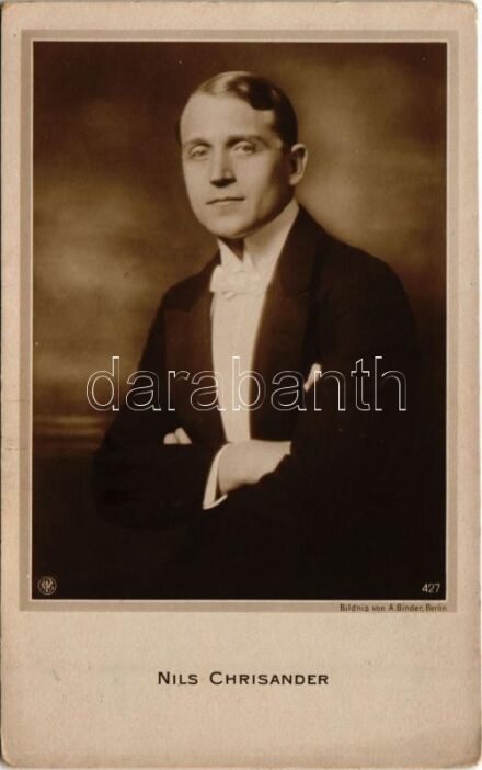 Nils Chrisander. Bildnis von A. Binder (EK)