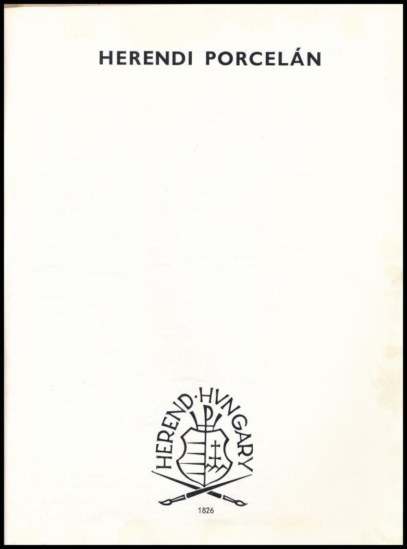 Dr. Sikota Győző: Herendi porcelán. Bp., 1974. Gazdag képanyaggal illusztrált. Kiadói kartonált kötés - Image 2