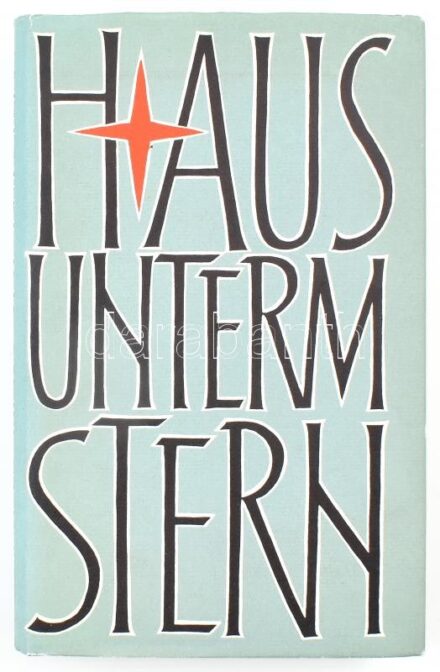 Vötterle, Karl: Haus unterm Stern. Ein Verleger erzählt. Kassel, 1969, Bärenreiter. Német nyelven. Kiadói egészvászon-kötés, kiadói papír védőborítóban, újszerű állapotban. A szerző, Karl Vötterle (1903-1975), a Bärenreiter