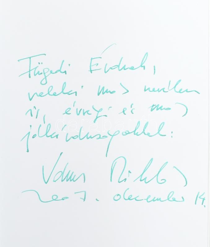 Vámos Miklós: Utazások Erotikában. (Ki a franc az a Goethe?) Bp., 2007, Ab Ovo. Kiadói kartonált papírkötés, kiadói papír védőborítóban. A szerző által DEDIKÁLT példány. - Image 2