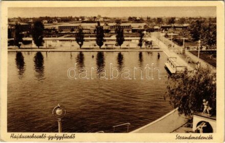 1937 Hajdúszoboszló-gyógyfürdő, strandmedencék