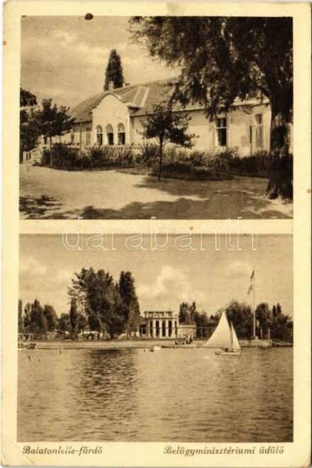Balatonlelle-fürdő, Belügyminisztériumi üdülő (EK)