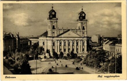 1937 Debrecen, Református nagytemplom