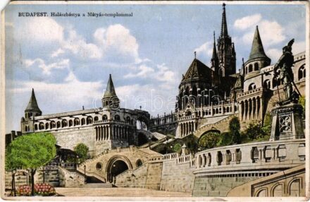Budapest I. Halászbástya és Mátyás templom (EM)