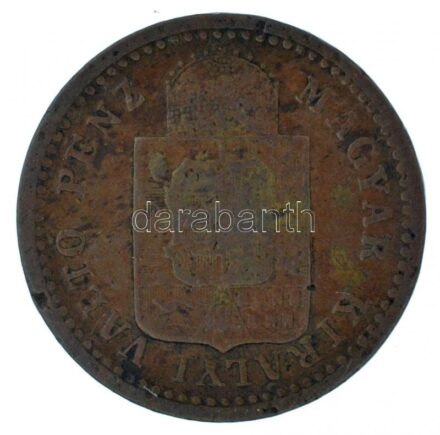 1892KB 1kr Cu 'Fiume címer' Körmöcbánya T:2- több ph. Hungary 1892KB 1 Kreuzer Cu 'Fiume coat of arms' Kremnitz C:VF multiple edge errors damo M4.1