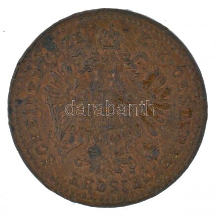 Ausztria 1881. 1kr Cu T:2 ph. Austria 1881. 1 Kreuzer Cu C:XF edge error Krause KM#2186