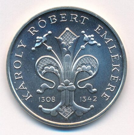 1992. 500Ft Ag 'Károly Róbert' T:BU kis patina Adamo EM123