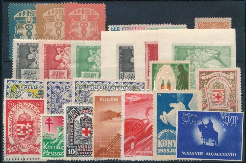 1920-1940 26 db magyar levélzáró