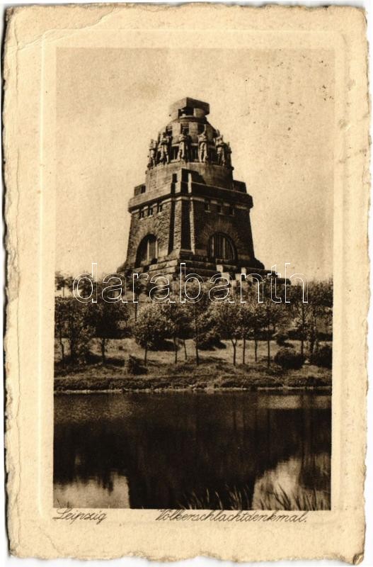 1923 Leipzig, Völkerschlachtdenkmal / German military monument (EB)