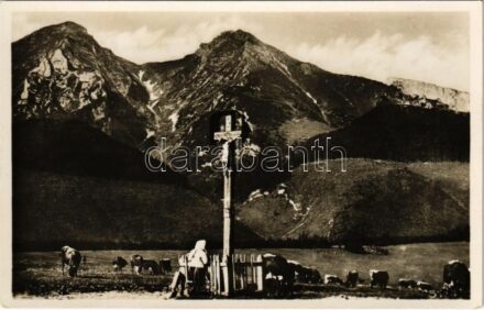Zár, Zsgyár, Zsdjár, Zdiar (Tátra, Magas-Tátra, Vysoké Tatry); Zdiarske vidle / útszéli kereszt / cross