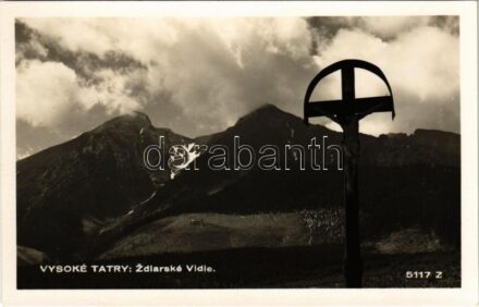 Zár, Zsgyár, Zsdjár, Zdiar (Tátra, Magas-Tátra, Vysoké Tatry); Zdiarské vidle / útszéli kereszt / cross