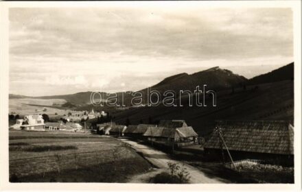 Zár, Zsgyár, Zsdjár, Zdiar (Tátra, Magas-Tátra, Vysoké Tatry); Celkovy pohlad na vesnicu / látkép / general view. Foto Lamplota