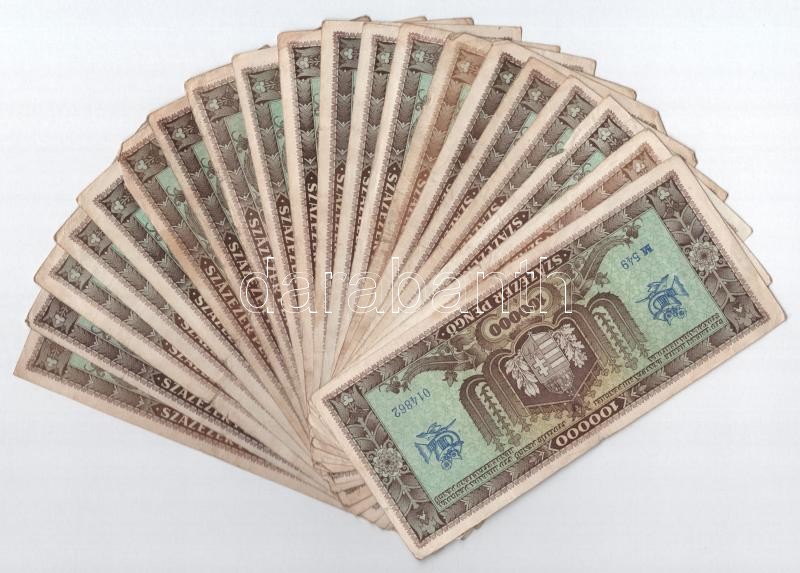 1945. 100.000P (20db) T:III,III- Adamo P24 - Image 2