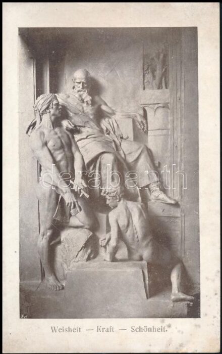 1914 Symbolische Grossloge von Ungarn menükártyája, foltos, rossz állapotban, 2 sztl. lev., 19x12 cm