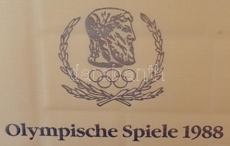 Éremtartó kazetta 'OLYMPISCHE SPIELE 1988' felirattal, benne 1db tálcával, összesen 24 férőhellyel - Image 2