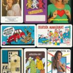 cca 1970-1980 vegyes Kártyanaptár tétel.