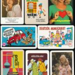 cca 1970-1980 vegyes Kártyanaptár tétel.
