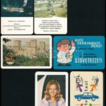 cca 1970-1980 vegyes Kártyanaptár tétel. - Image 4