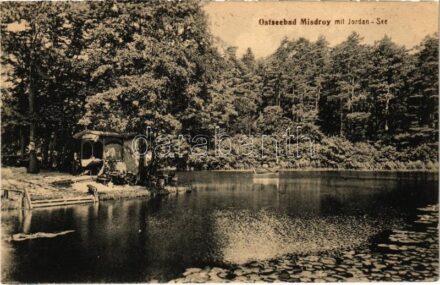 Miedzyzdroje, Misdroy; mit Jordan-See / lake