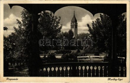 1938 Kaposvár, Horthy-liget