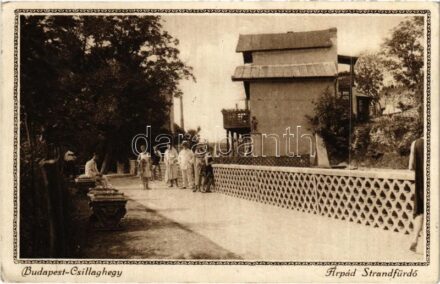 1926 Budapest III. Csillaghegy, Árpád strandfürdő (EK)