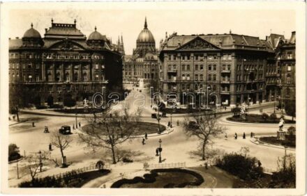 1934 Budapest V. Szabadság tér, Országház, Parlament, Irredenta szoborcsoport