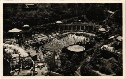 1943 Budapest XI. Szent Gellért hullámfürdő, fürdőzők