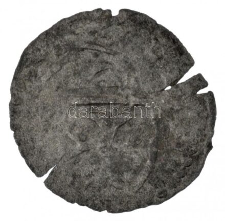 Szörényi Bánság / Német Lovagrend / Redwicz Miklós ~1429-1435. Denár Ag (0,45g) T:3 kitörések Banate of Severin / Teutonic Order / Nicolas Redwicz ~1429-1435. Denár Ag (0,45g) C:F cracked
