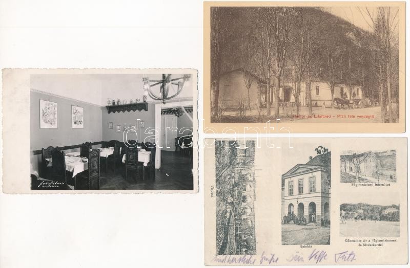 44 db RÉGI történelmi magyar város képeslap vegyes minőségben / 44 pre-1945 historical Hungarian town-view postcards in mixed quality - Image 3