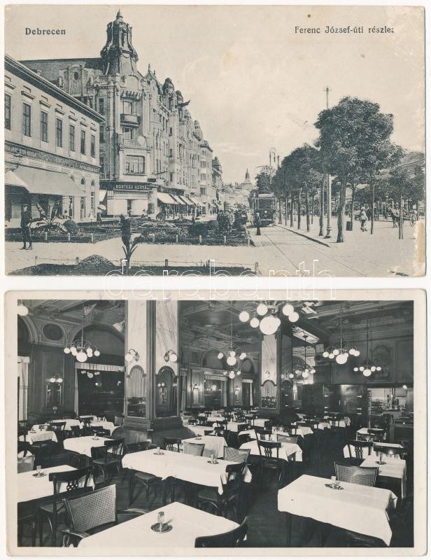 44 db RÉGI történelmi magyar város képeslap vegyes minőségben / 44 pre-1945 historical Hungarian town-view postcards in mixed quality - Image 4