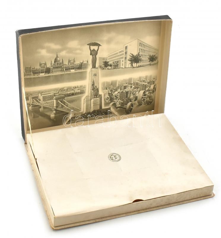 Budapest feliratú cigaretta doboz, 29x22cm - Image 2