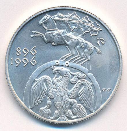 1996. 2000Ft Ag 'Honfoglalás' T:BU Adamo EM141