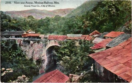 Atoyac, View near Atoyac, Mexican Railway (EK)