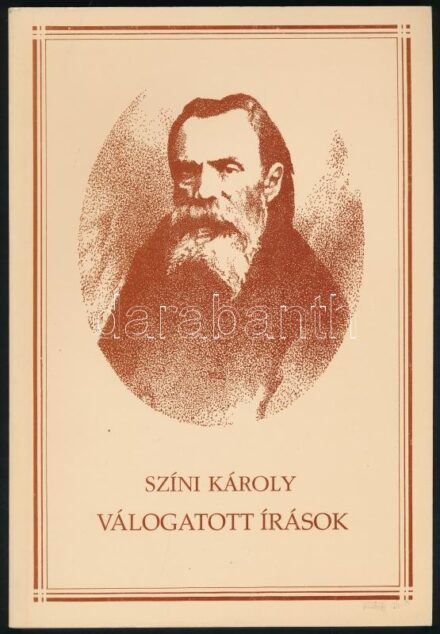 Színi Károly: Válogatott írások. Táncsics-sorozat 10. füzet. Szerk.: Marton Jenőné, Kovács Andrásné, Simor András. Az egyik szerkesztő, Simor András által DEDIKÁLT példány. Békéscsaba, 1995., Tevan Andor Gimnázium. Kiadói