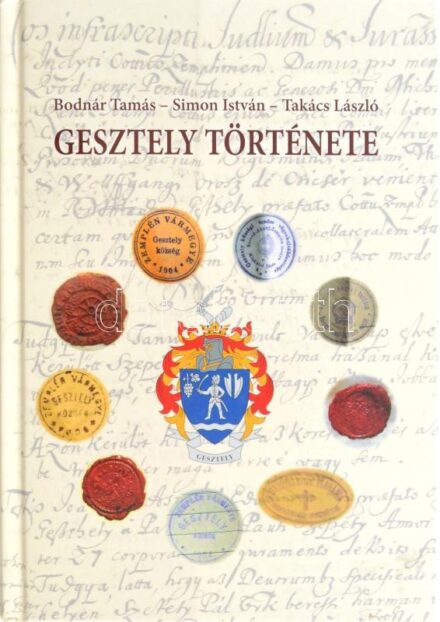 Bodnár Tamás - Simon István - Takács László: Gesztely története. Gesztely, 2014., Gesztely Község Önkormányzata. Kiadói kartonált papírkötés. Megjelent 700 példányban.
