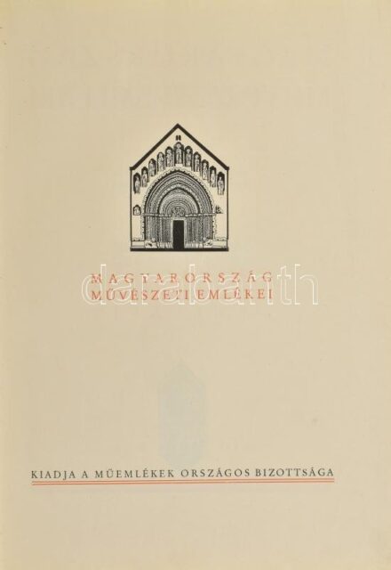 Horváth Henrik: Budapest művészeti emlékei. Az előszót írta: Gerevich Tibor. Magyarország művészeti emlékei II. köt. Bp., 1938, Kir. M. Egyetemi Nyomda, 97+(8) p.+ CLX+(5) t. Számos fekete-fehér fotóval illusztrálva. Kiadói