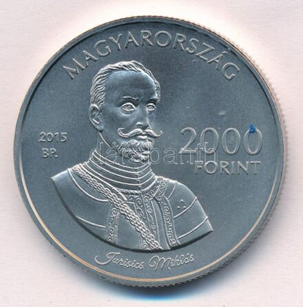 2015. 2000Ft Cu-Ni 'Jurisics Miklós / Kőszeg' T:BU minimális patina Adamo EM297