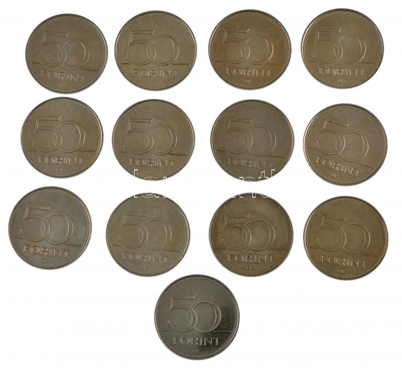 2004-2020. 50Ft (13xklf forgalmi emlékérme) T:1-2 - Image 2