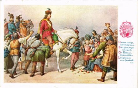 II. Rákóczi Ferenc (1676-1735), jobbágyai között / Francis II Rákóczi, among the people s: Sándor B.