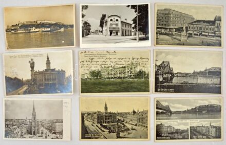 Délvidék 138 db képeslap az 1930-1950-es évekből.