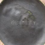 Király retró kerámia váza, halvány jelzéssel, hibátlan, m: 21 cm - Image 2