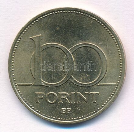 1992. 100Ft Cu-Ni-Zn T:1-,2 Hungary 1992. 100 Forint Cu-Ni-Zn C:AU,XF Adamo F12