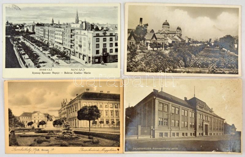 Magyarország és történelmi Magyarország 50 db régi képeslap