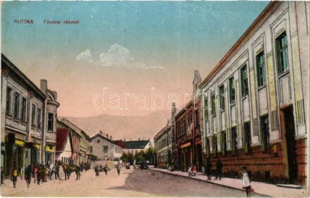 Ruttka, Vrútky; Fő utca / main street