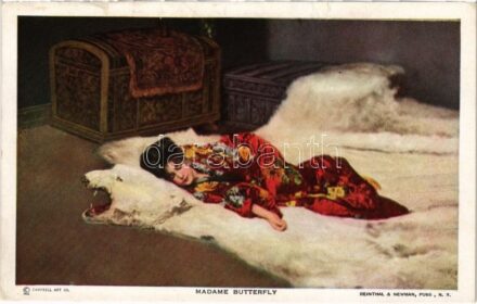 Lady Butterfly. Reinthal & Newman Series 104. Campbell Art Co. (EK)