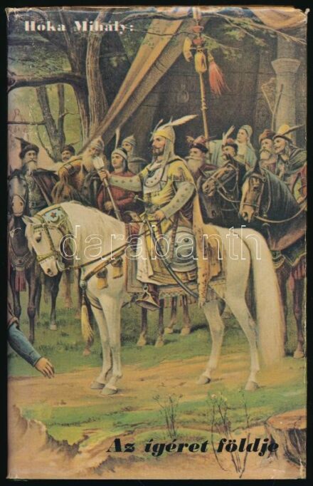 Hóka Mihály: Az ígéret földje. Filmnovella Árpád fejedelemről és a Honfoglalásról. New York, 1975, Magyar Október 23 Mozgalom. Emigráns kiadás. Kiadói kartonált papírkötés, kissé sérült kiadói papír védőborítóban. A