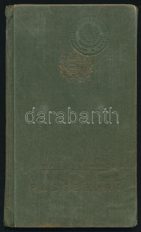 1939 Keményfedeles útlevél - Image 2