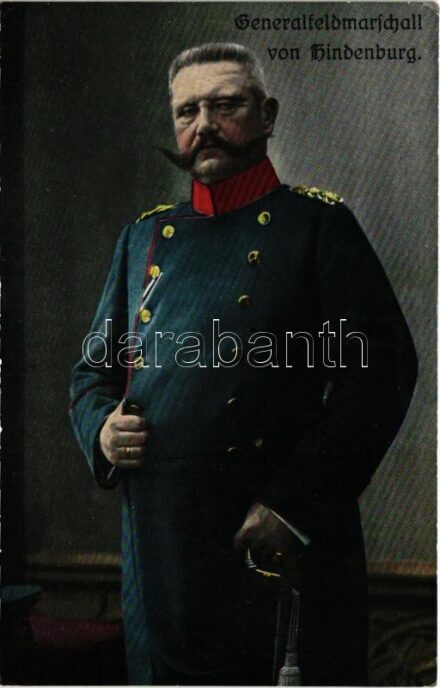 1915 Generalfeldmarschall v. Hindenburg / WWI German military, Field Marshal Hindenburg (EK)